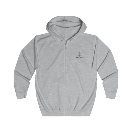 Sweat à capuche unisexe entièrement zippé