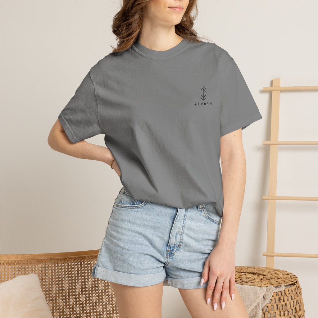 T-shirt Sword & Vines — Motif lame gothique au dos