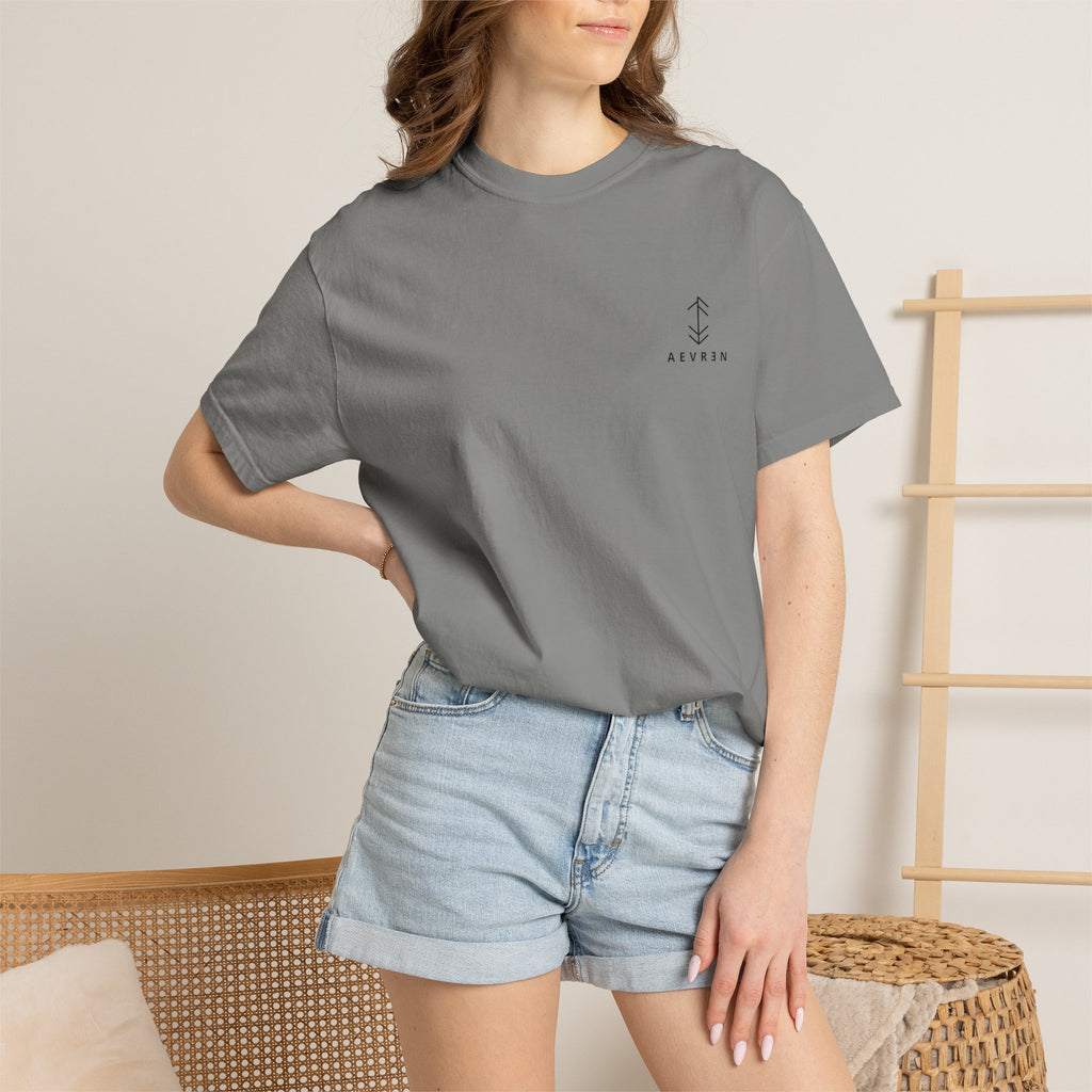 T-shirt Sword & Vines — Motif lame gothique au dos