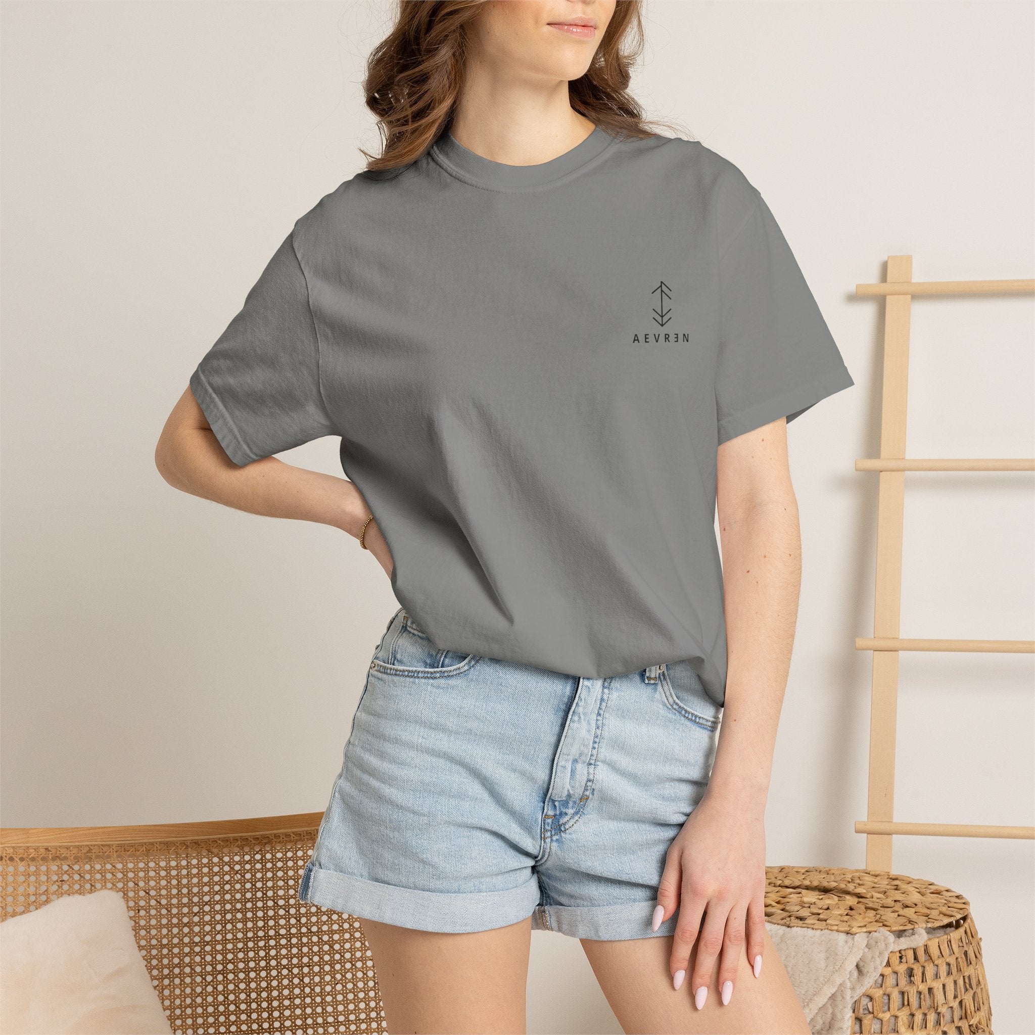 T-shirt Sword & Vines — Motif lame gothique au dos
