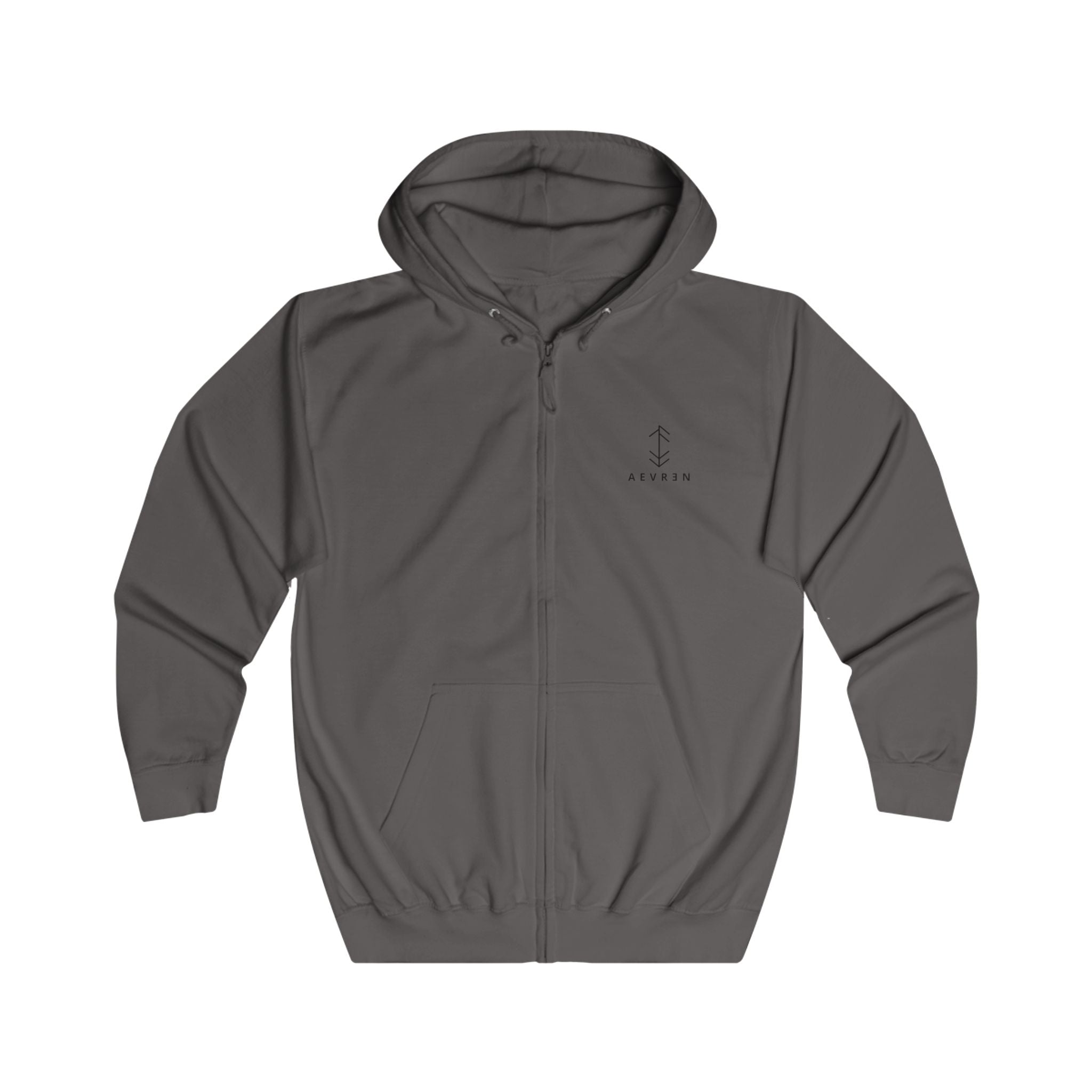 Sweat à capuche unisexe entièrement zippé